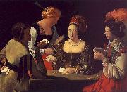 Georges de La Tour The Cheat with the Ace of Diamonds oil painting picture wholesale